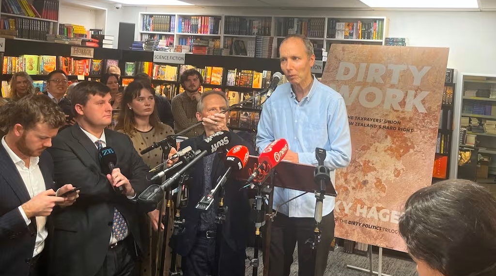 Nicky Hager 推出新书《Dirty Work》
