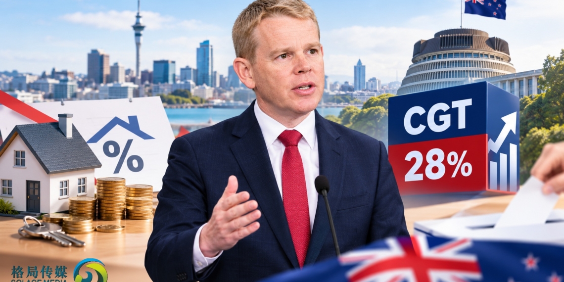 Chris Hipkins ，资本利得税