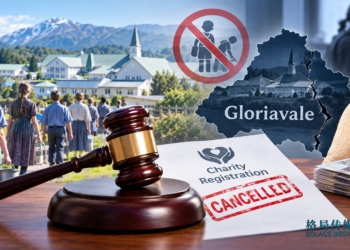 Gloriavale，剥夺慈善资格